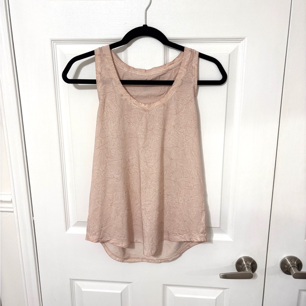 Lululemon Athletica Light Pink Tank Top